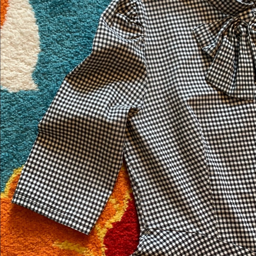 Miusol Black White Gingham‎ Retro Dress Stretchy EUC XL - Picture 7 of 12